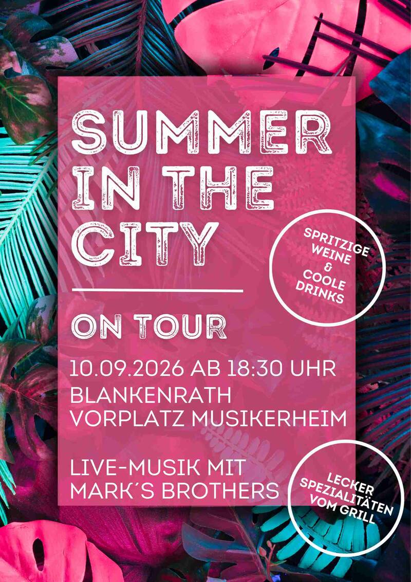 Summer in the City 2026
