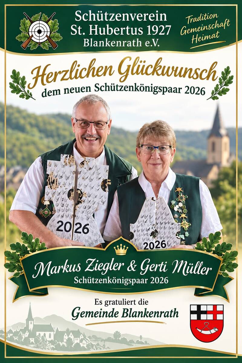Schützenkönigpaar 2026