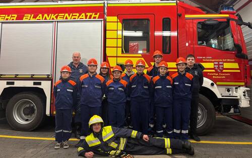 Gruppenbild Jugendfeuerwehr