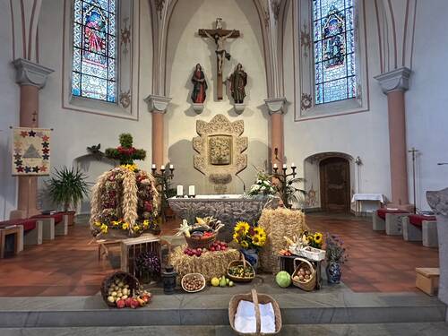 Kirche an Erntedank