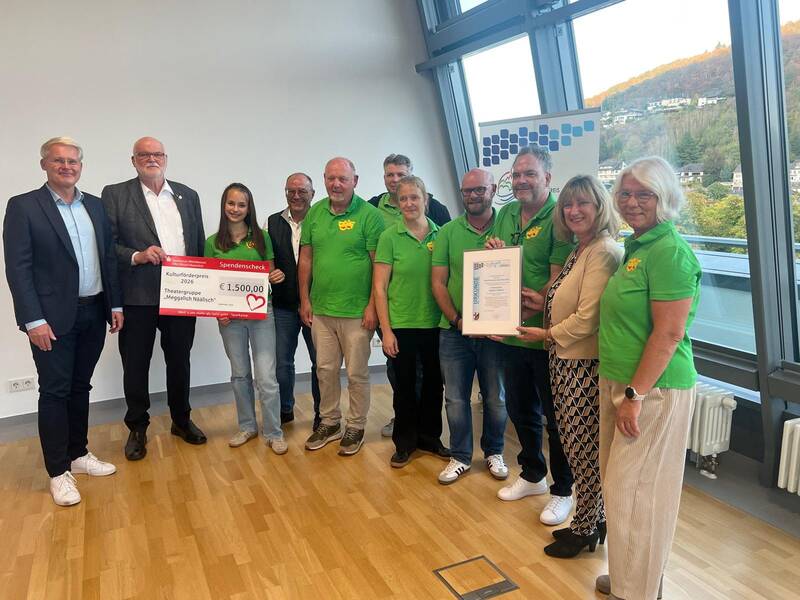 Kulturförderpreis Landkreis Cochem Zell 2026 an Theaterverein Blankenrath