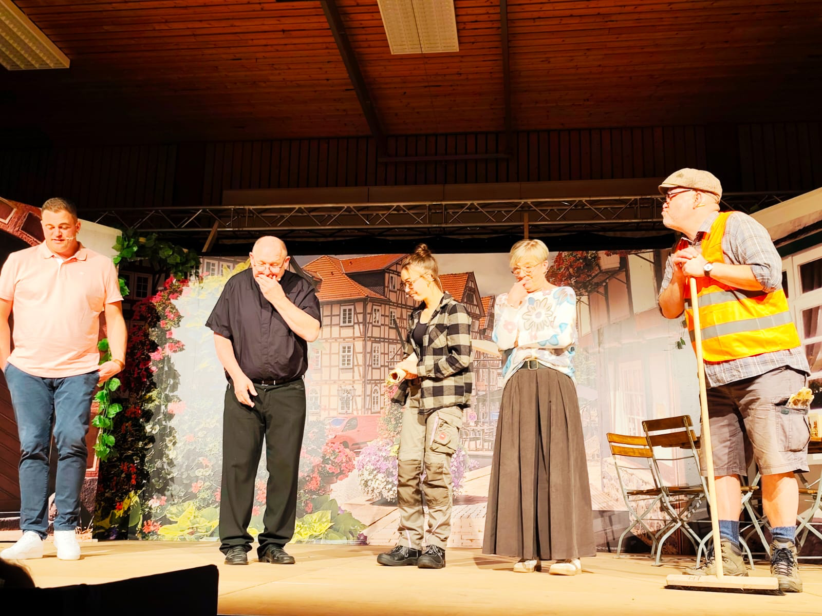 Bühnenbild Theatergruppe