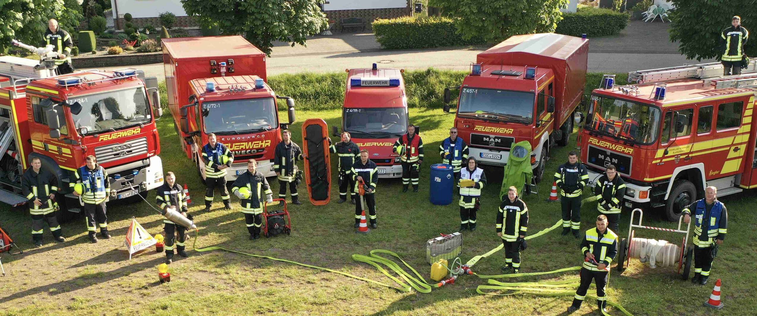 Feuerwehr Mannschaftsbild 2025